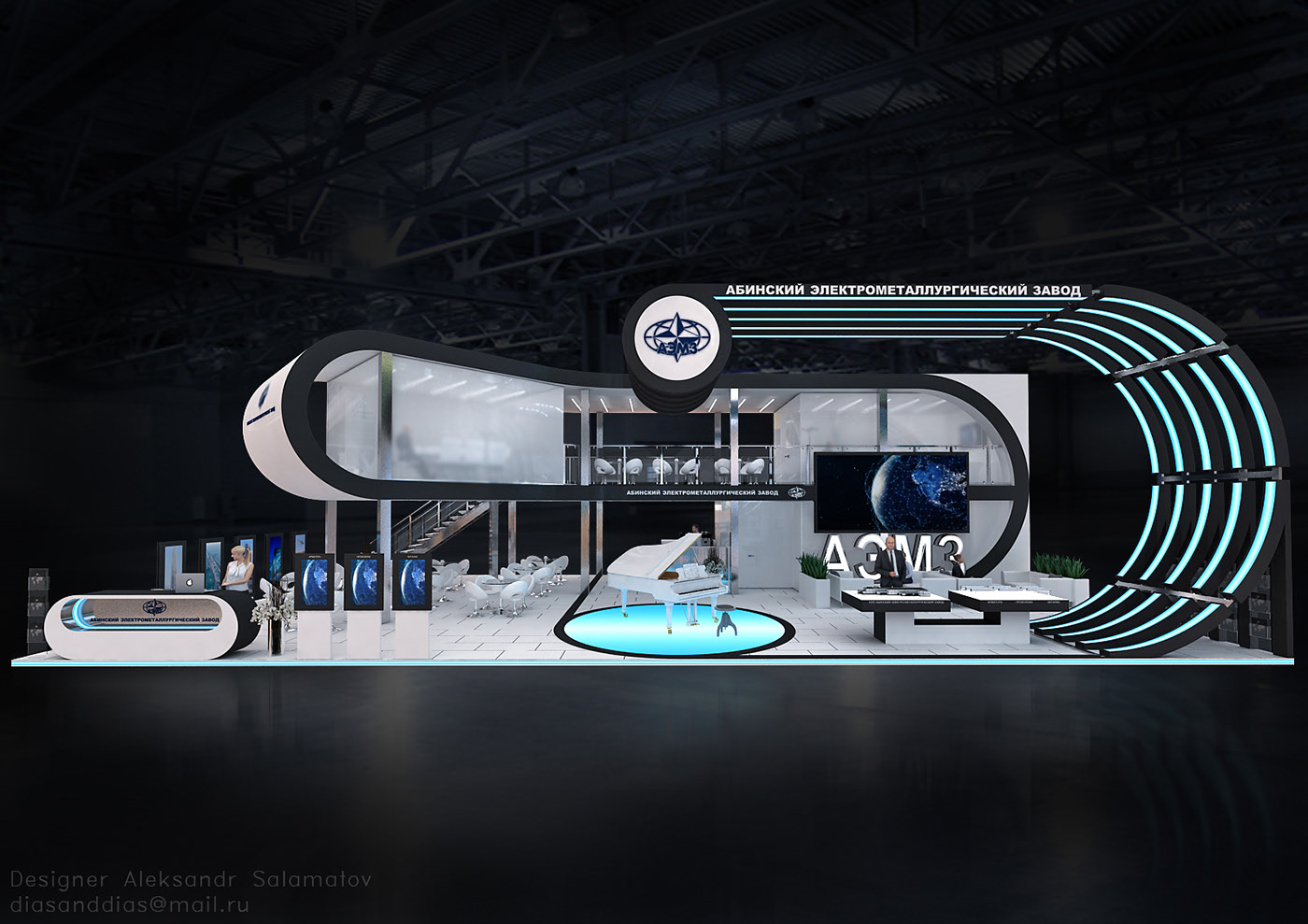 國(guó)外展臺(tái)案例