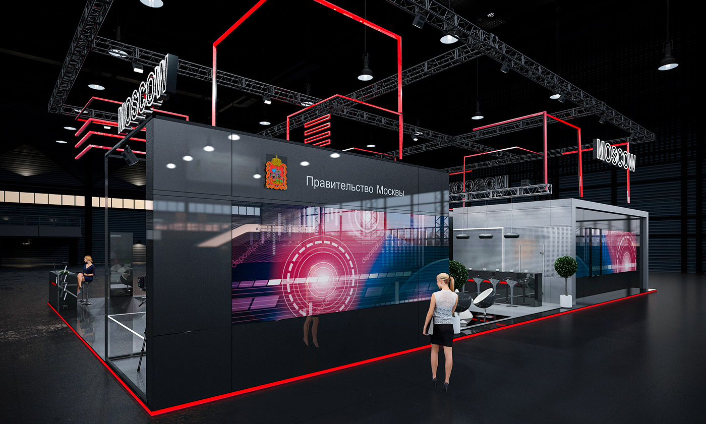 STUDIO展臺搭建設(shè)計(jì)側(cè)面